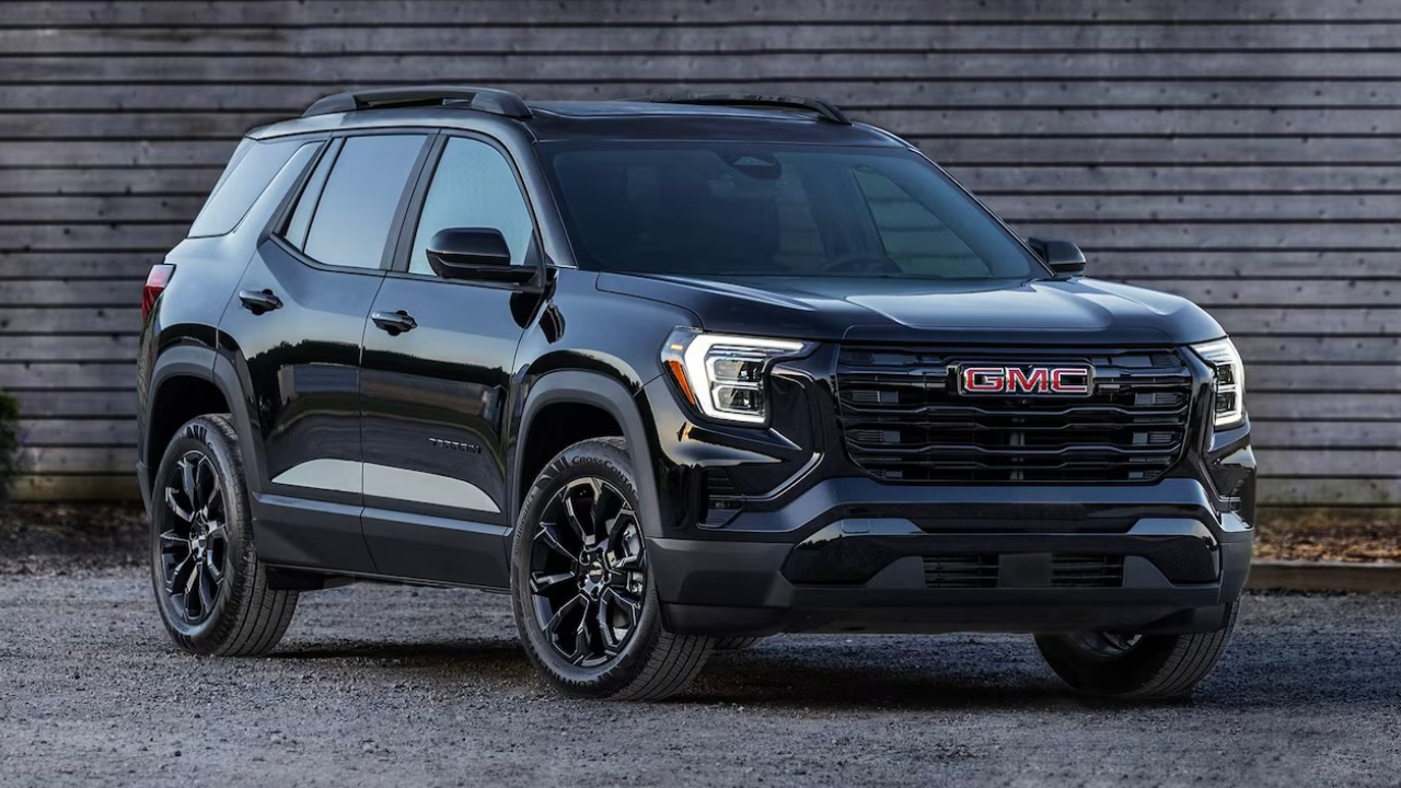 vue latérale avant d'un GMC Terrain 2026